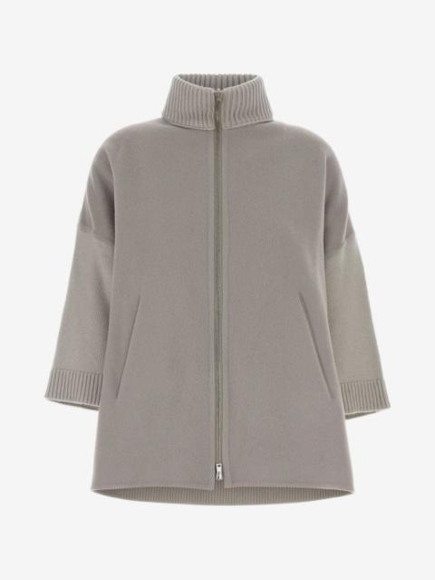 Herno cable-knit jacket