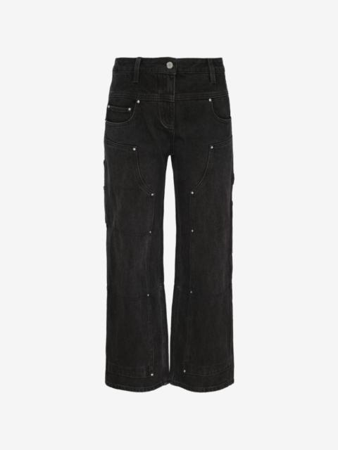 3.1 Phillip Lim rivet-embellished carpenter jeans