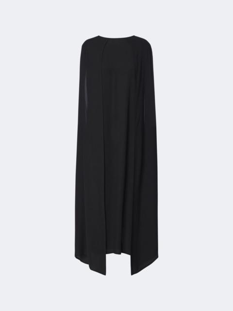 Plan C Caped midi dress