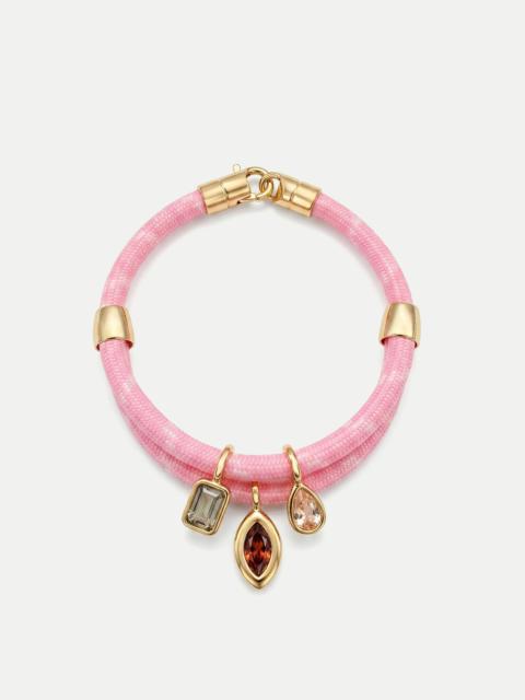 VERONICA BEARD PARACORD CHARM BRACELET