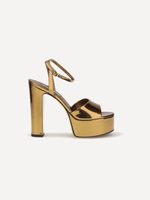 CASADEI Patty Platform Interstellar Sandals