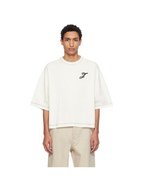 JACQUEMUS Off-White 'The Letro' T-shirt