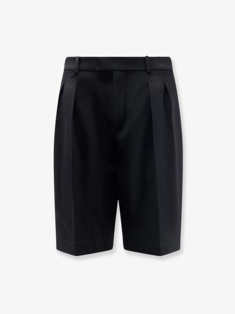 SAINT LAURENT Sartorial Wool Bermuda Shorts