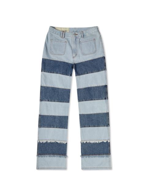 Andersson Bell Andersson Bell Machina Blocking Patchwork Jean