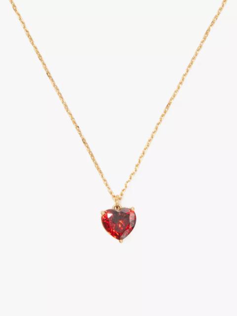 kate spade My Love January Heart Pendant