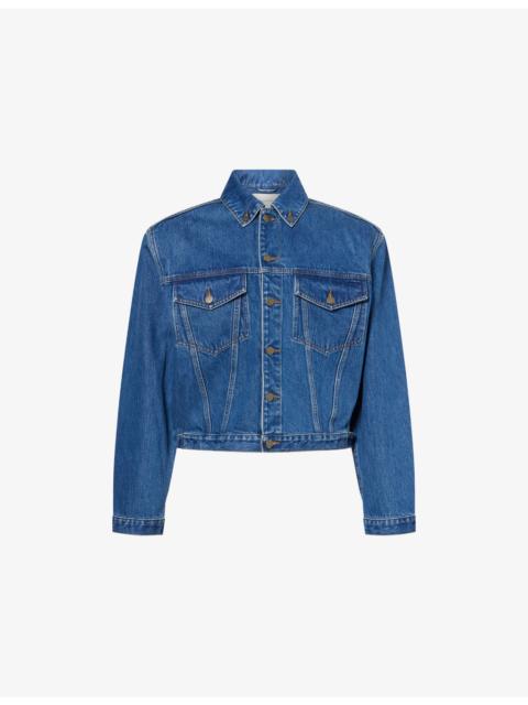 entire studios Regular-Fit Shrunken Denim Jacket