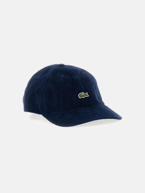 LACOSTE VELVET CAP