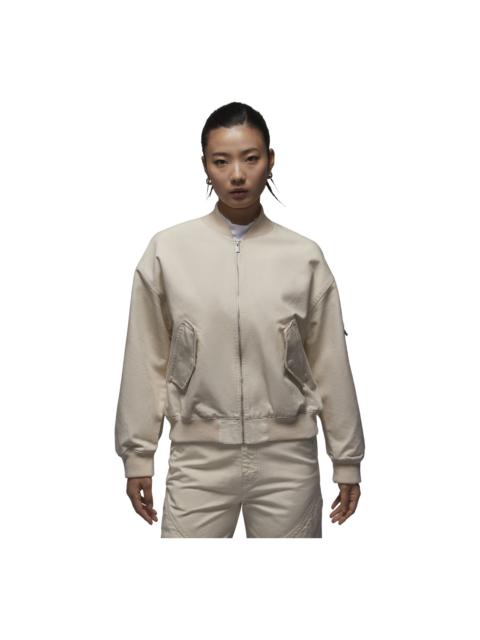 Jordan (WMNS) Air Jordan Renegade Jacket Asia Sizing 'Light Brown' FV7147-203