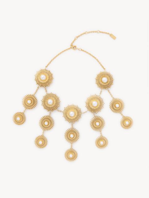 Chloé THE CHLOÉ MECHANICAL FLOWERS NECKLACE