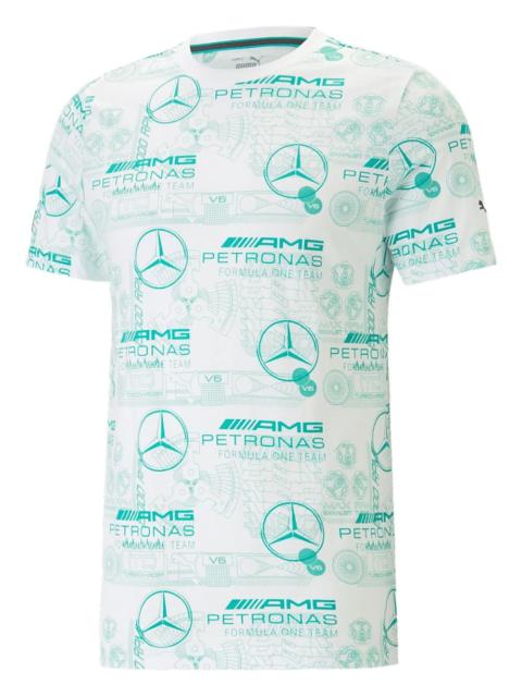 PUMA MapF1 Mercedes Aop all-over-print T-shirt