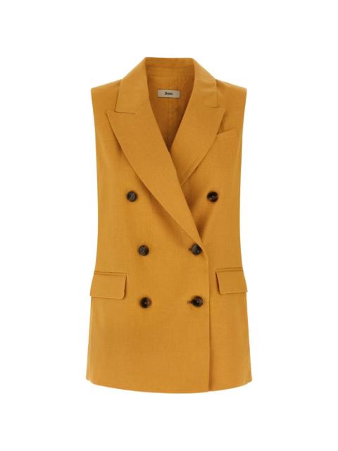 Herno double-breasted waistcoat