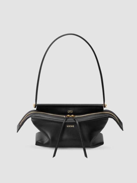 Loewe Women's Whisker Small Leather Shoulder Bag - Black