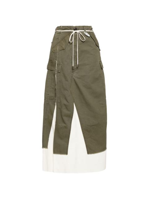 Maison MIHARAYASUHIRO cotton skirt