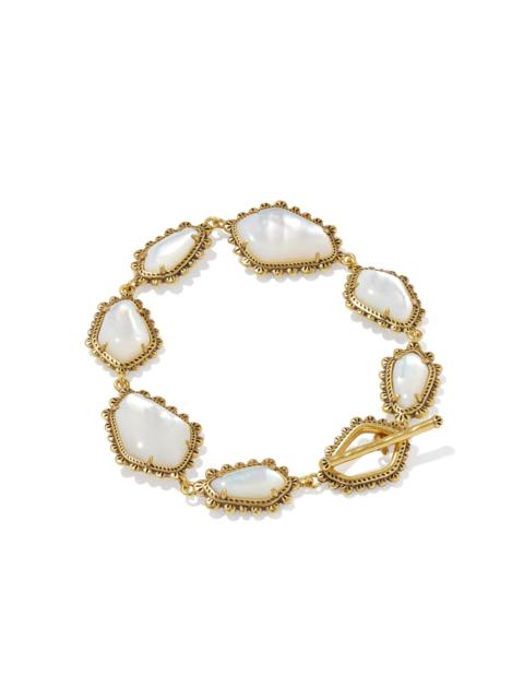 KENDRA SCOTT Ellery Vintage Gold Statement Bracelet