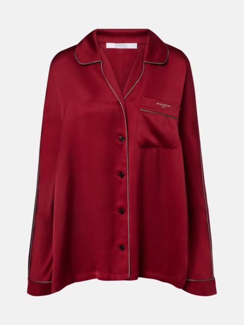 Givenchy Silk satin shirt
