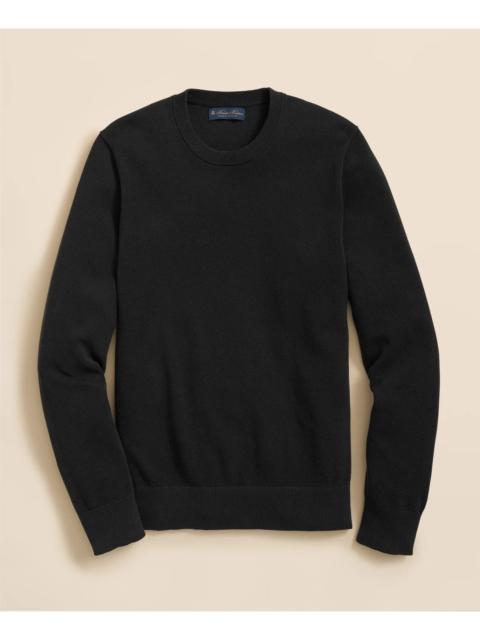 Brooks Brothers Supima® Cotton Pique Crewneck Sweater