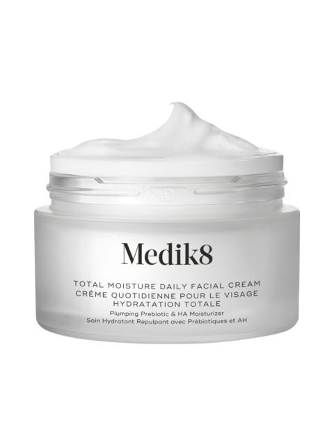 Medik8 Total Moisture Daily Facial Cream Moisturizer with Prebiotic Peptides for Hydration & Skin Barrier S