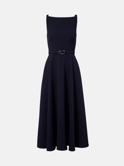 Safiyaa Ginny crêpe cocktail dress