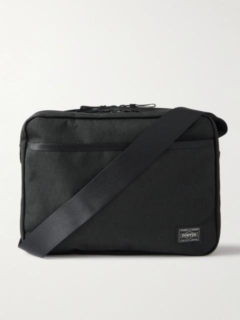 PORTER Hybrid Cordura® Nylon Messenger Bag Black