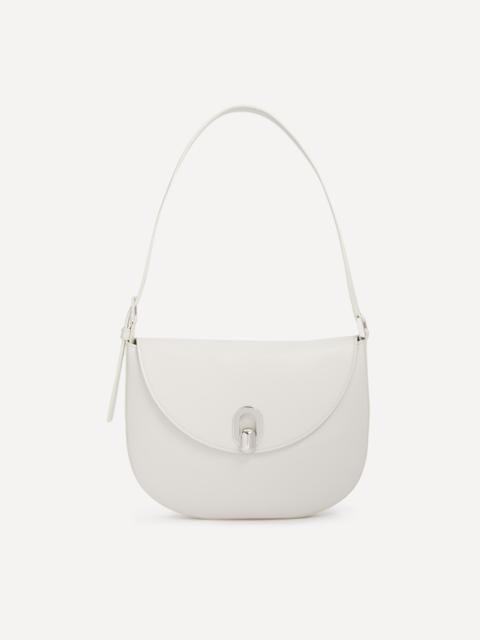 SAVETTE Small Tondo Leather Hobo Bag