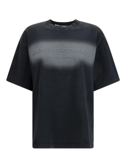 Alexander Wang Reflective Halo Print Logo T-shirt