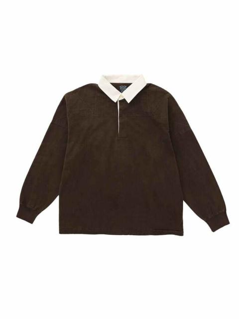 visvim LARKHAM L/S RUGGER (N.D.) DK.MUD