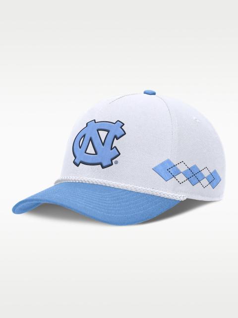 Jordan North Carolina Rise Argyle Men's Jordan Brand College Adjustable Hat