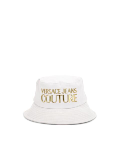 VERSACE JEANS COUTURE logo-appliqué bucket hat