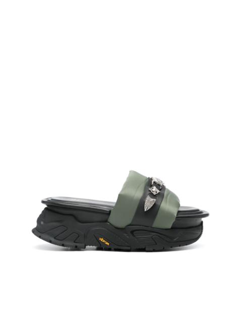 TOGA PULLA stud-embellished flatform sandals