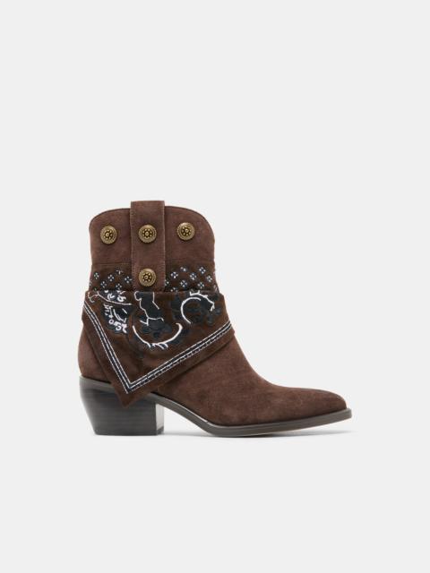dolce vita MEKALA BOOTS DK BROWN SUEDE