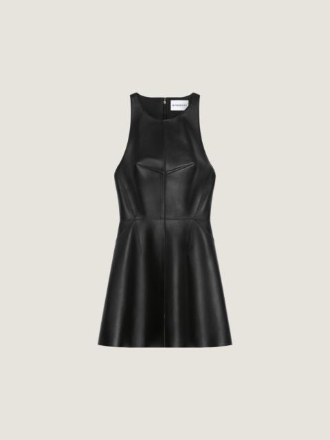 Givenchy MINI DRESS IN LEATHER