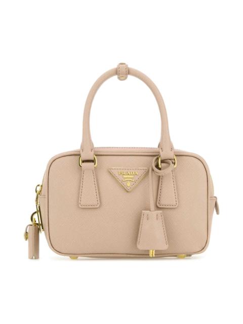 Prada Sand Leather Handbag