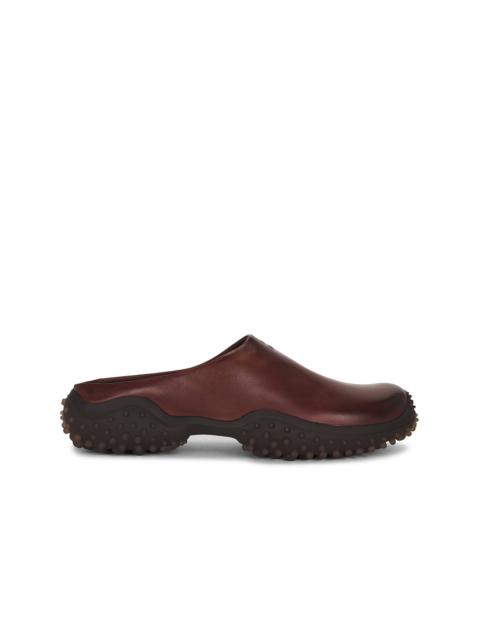 Miu Miu Vitello Antic Bubble Slide