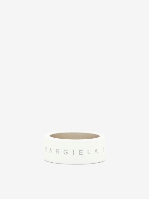 MM6 Maison Margiela Minimal logo ring