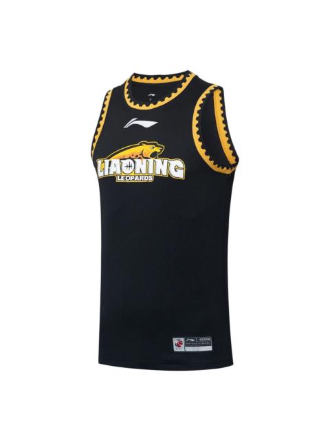 Li-Ning Li-Ning CBA Liaoning Flying Leopards Basketball Jersey 'Black' AAYS397-2
