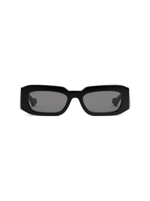 rectangular-frame sunglasses