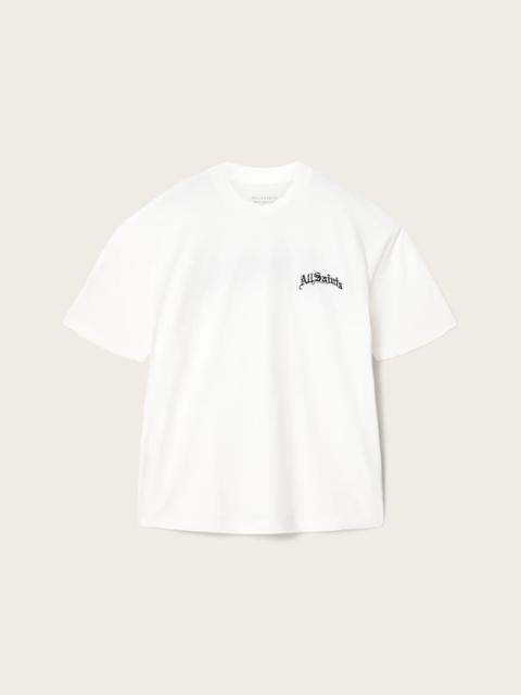 ALLSAINTS DESCENT OVERSIZED GRAPHIC T-SHIRT