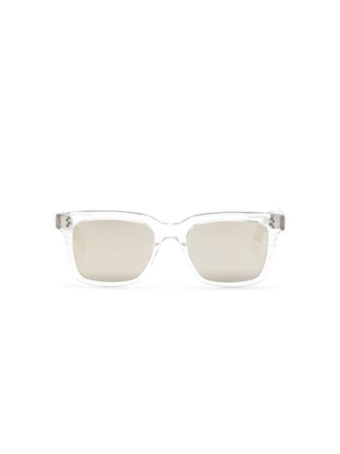 Sequoia square-frame mirrored sunglasses