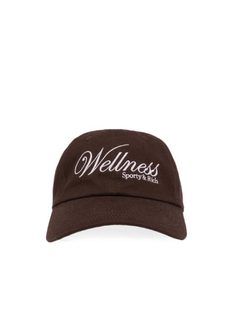 Sporty & Rich Soho embroidered baseball cap