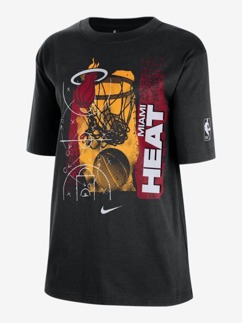 Nike Miami Heat Courtside Women's Nike NBA T-Shirt