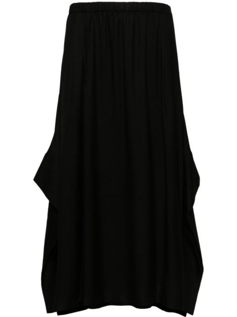 Yohji Yamamoto R-Cuff midi skirt