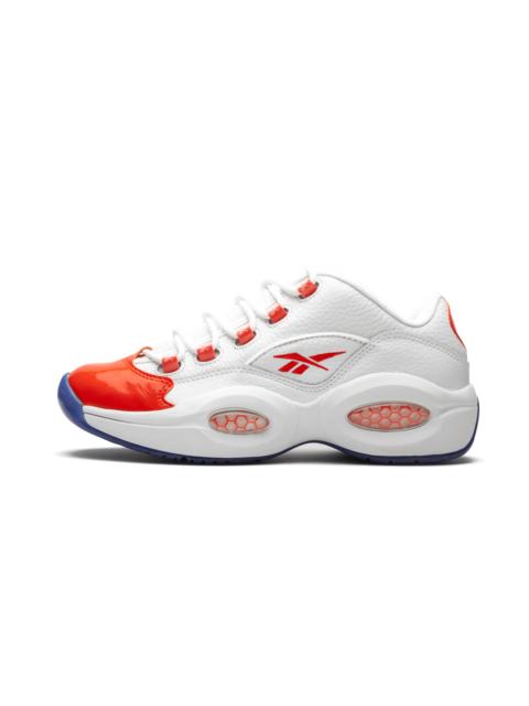 Reebok QUESTION LOW "Patent Vivid Orange"