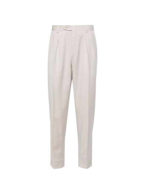 Brioni mid-rise tailored trousers