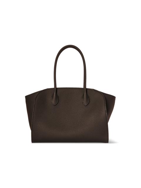 Marlo 12 Leather Tote Bag brown