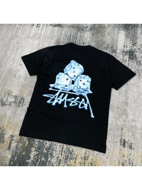 【STUSSY】 Melted T-Shirt Black 【STUSSY】 T-Shirt Black Melted