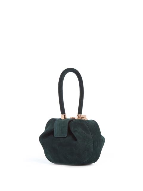 GABRIELA HEARST Demi Bag in English Green Suede Corduroy