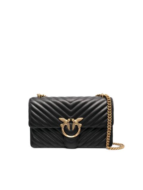 PINKO Classic Icon chevron-quilted Love-bag