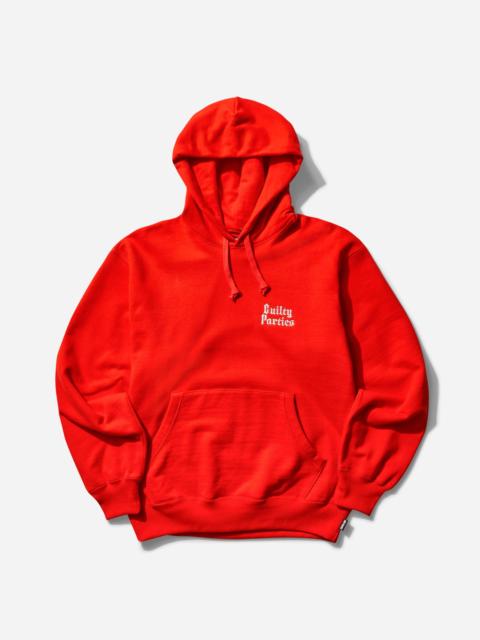 WACKO MARIA Men's Heavy Weight Hoodie (Type-6) Red