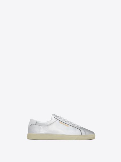 andy sneakers in metallic leather