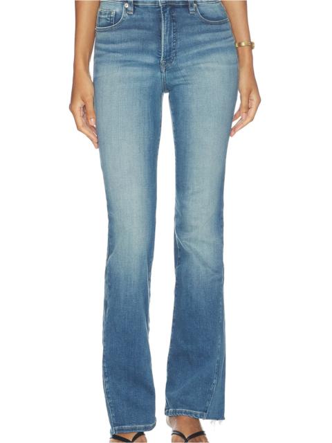 GOOD AMERICAN Soft Tech Good Petite Bootcut Jeans